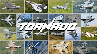 Mach Loop -  Low flying Tornado GR4 compilation 30 passes