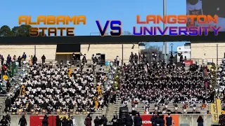 ALABAMA STATE VS LANGSTON UNIVERSITY | HONDA BATTLE OF BANDS - STAND BATTLE 2023