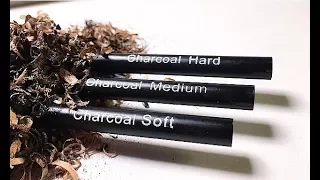 CHARCOAL Types  & DIFFERENCES | The THREE Layered Method?