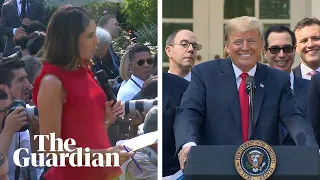 'I know you're not thinking': Trump mocks ABC reporter