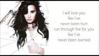 Demi Lovato - Never Been Hurt Lyrics