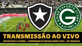 BOTAFOGO X GOIÁS TRANSMISSÃO AO VIVO DIRETO DO NILTON SANTOS - CAMPEONATO BRASILEIRO 2023