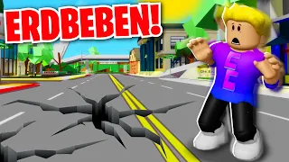 Neues ERDBEBEN UPDATE ZERSTÖRT BROOKHAVEN 😨 (Roblox Brookhaven 🏡RP | Story Deutsch)