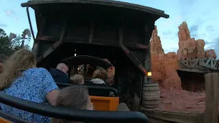 Big Thunder Mountain Railroad Ride Disney World (4K)