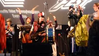 Mucca Pazza live at Volksplatz at Musikfest in Bethlehem, PA on August 2, 2014.