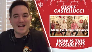 First Time Hearing | I'M DREAMING OF A WHITE CHRISTMAS | Low Bass Singer Cover | Geoff Castellucci