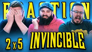 Invincible 2x5 REACTION!! "This Must Come as a Shock"