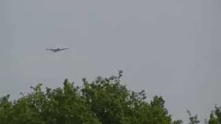 Lancaster Fly-over. Excellent sound by using special sound recorder.