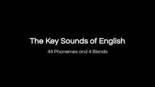 The Key Sounds of English - 44 Phonemes and 4 Blends