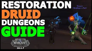 RESTORATION DRUID - GUIDE for M+ (10.1.7 Dragonflight)