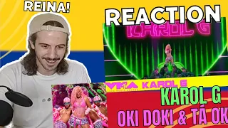 Reacción 🇨🇴 Karol G VMAS 2023 Oki Doki & Tá Ok Reaction MTV Awards 2023 SUBTL
