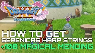 Dragon Quest XI HOW TO GET SERENICAS HARP STRINGS (+100 MAGICAL MENDING)