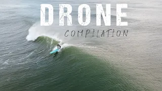 Longboard Surfing Drone Footage - Surf Vlog