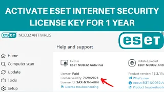 How to Activate ESET Internet Security License Key | How to Buy ESET Nod32 License Key in Cheap