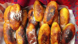 RELLENITOS  DE PLATANO GUATEMALTECOS.