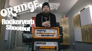 Orange Rockerverb mkII & mkIII - Shootout