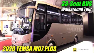 2020 Temsa MD7 Plus 33-Seat Bus - Exterior Interior Walkaround