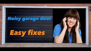 Never Fix a noisy garage door until watching this! Fast & easy!