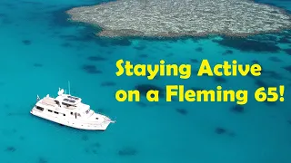 Fleming 65 'Freja' Keeping Us Moving!! (Ep 3) Walk through of our Fleming Yacht.