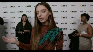 Angela Sarafyan Discusses Her Love of the Filmmaking Process | 21st Annual VES Awards