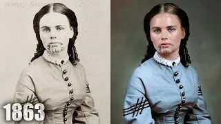 Olive Ann Oatman, c 1863, Brought To Life