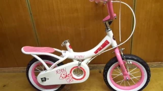 Велосипед для девочек Jenny little - приучите малышку к красоте и нежности с детства