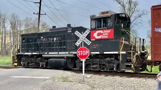 End Cab Switcher Working Huhtamaki & Pulling On The Main Line & Purina Update New Track Installation