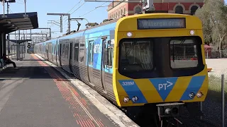 Metro and V/Line Trains at Albion