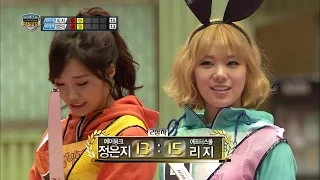 【TVPP】Lizzy(After School) - Archery Match with Eun Ji, 양궁 대결! 리지 VS 은지 @ Idol Star Championships