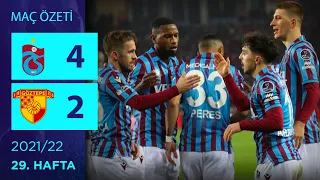 ÖZET: Trabzonspor 4-2 Göztepe | 29. Hafta - 2021/22