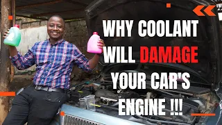 WHY COOLANT WILL DAMAGE YOUR CAR'S ENGINE FASTER !!! #carnversations#coolants