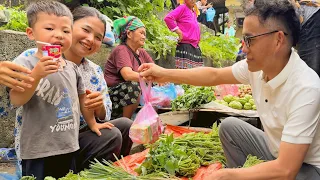 The kind man and David drank milk for the first time - life of a 17-year-old single mother, ly tu ca