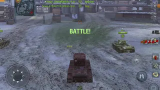World Of Tanks Blitz  Kv-2 Menacing Game Play