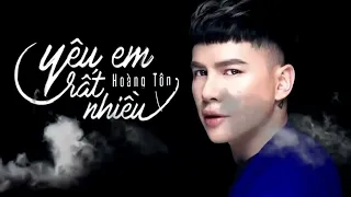 Yêu em rất nhiều - Hoàng Tôn | karaoke hạ tone