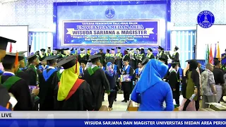 Live Streaming WISUDA SARJANA DAN MAGISTER Periode II Universitas Medan Area