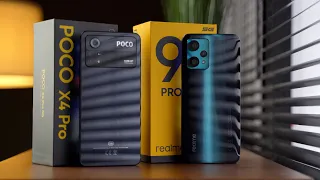 Честное сравнение Poco X4 Pro vs realme 9 Pro. Какой смартфон лучше?