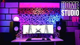 Building My DREAM Bedroom Recording Studio | AMAZING TRANSFORMATION!!!