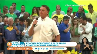 PT aciona TSE e decide judicializar indicação de Bolsonaro à reeleição