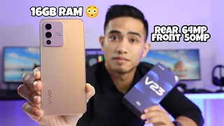 Unboxing vivo V23 5G ! Phone ni ada 50MP Dual Selfie Camera ! (RM2099)