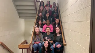 "Sway" (opb. The Pussycat Dolls): Senior Solo Stairwell Sessions | Stony Brook Pipettes