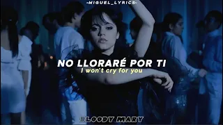 Wednesday Addams / Merlina Dance //Lady Gaga - Bloody Mary | Sub español + ingles