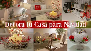 Decoración Navideña de sala y comedor 2023 / Christmas Decor Ideas / Christmas Decorate with me 2023
