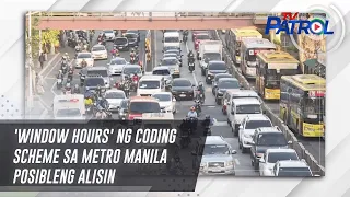 'Window hours' ng coding scheme sa Metro Manila posibleng alisin | TV Patrol