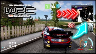 Hyundai i20 N WRC Rally1 Belgium / WRC Generations Thrustmaster T300RS PS5 PC 4K