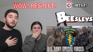 BRITISH COUPLE REACTS | US Army Special Forces | Green Berets | Quiet Professionals *WOW*