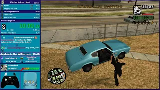 GTA San Andreas Any% Speedrun - Hugo_One Twitch Stream - 9/23/2019