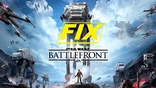 StarWars Battlefront can't find a game (FIX)