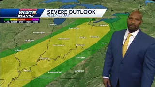 Warm And A Storm Threat Wednesday