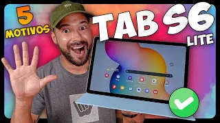 5 MOTIVOS para COMPRAR o GALAXY TAB S6 LITE 😍