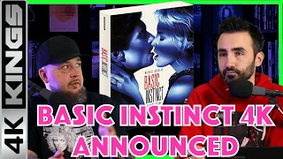 BASIC INSTINCT 4K COMING SOON from STUDIO CANAL! | 4K Kings Discuss Paul Verhoeven & Sharon Stone